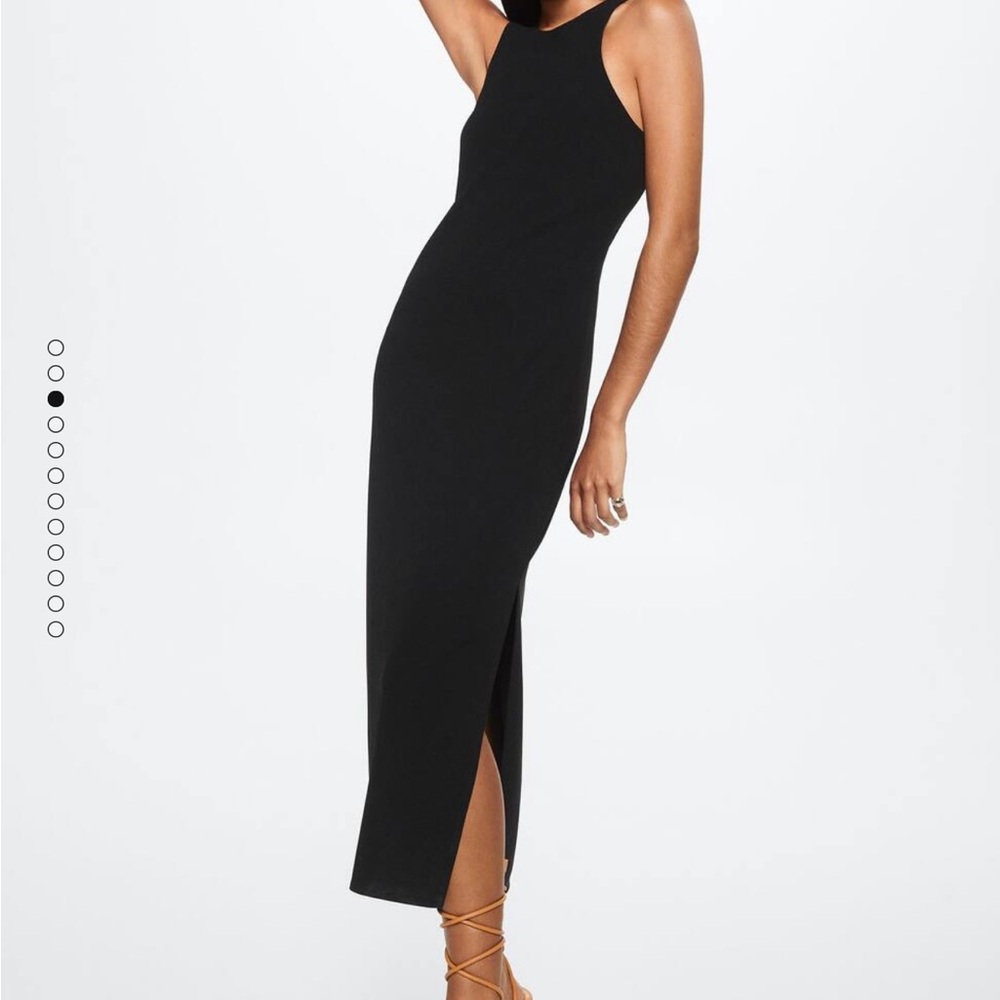 NWT Elegant Black Sleeveless Dress